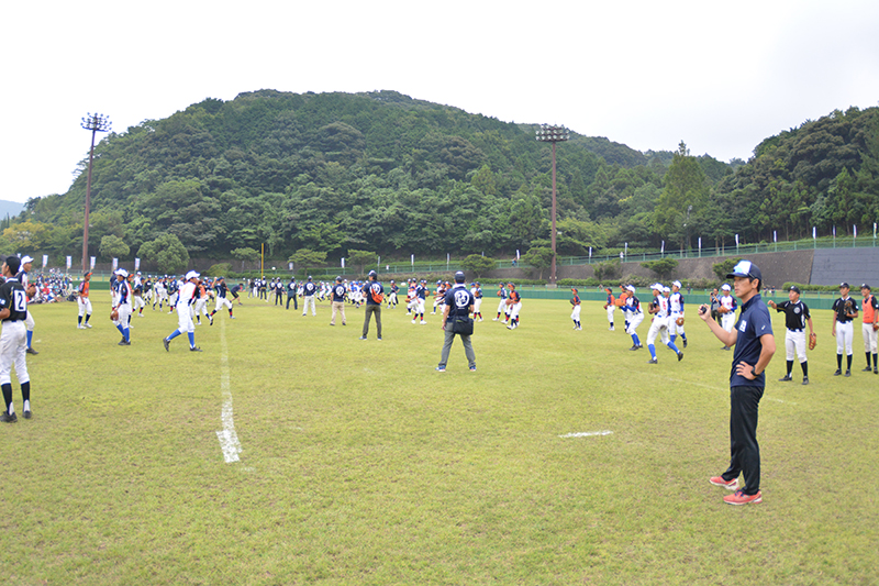 第12回対馬大会キャッチボールクラシックの様子